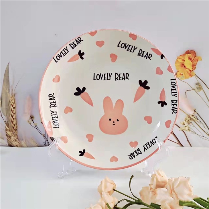 8 Inch Fruit Plate Customized Color And Pattern