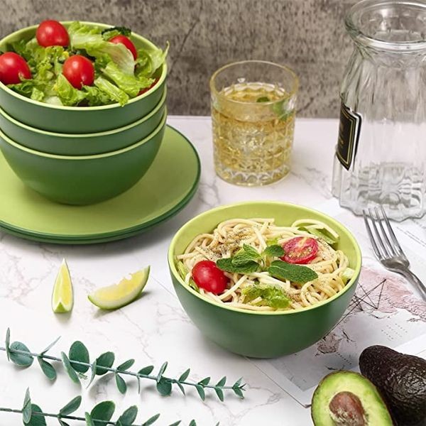 Color Glazed Ceramic Dinner Set