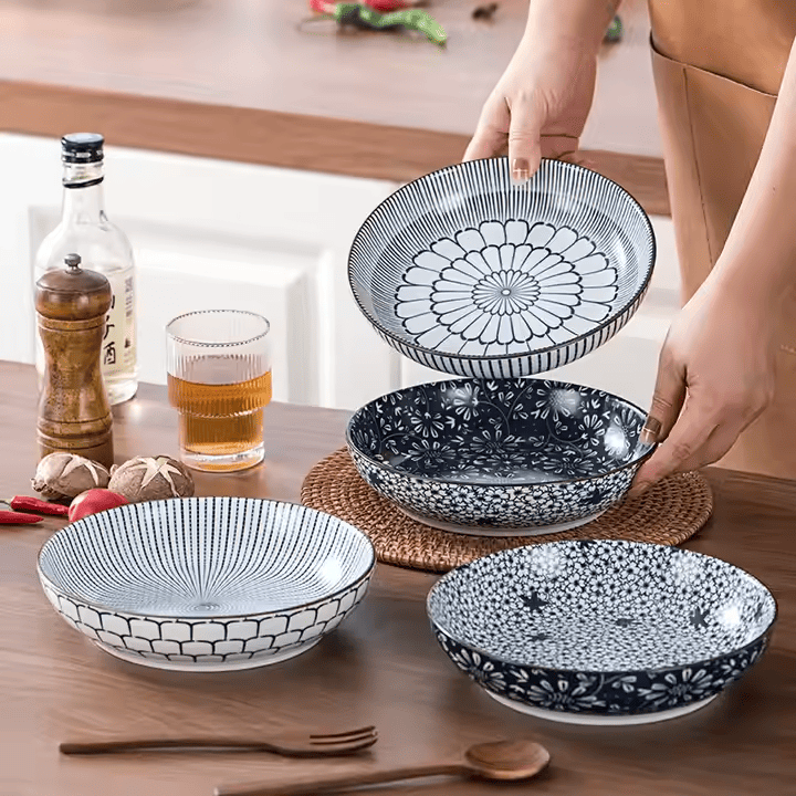 Ceramic Plate Set 4