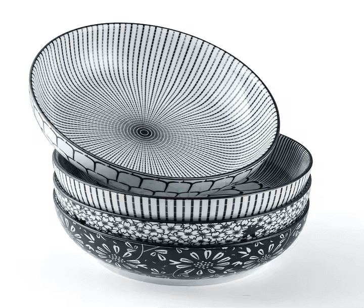 Ceramic Plate Set 4