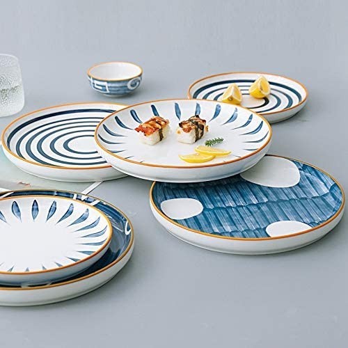 Farfurie de uz casnic din ceramică colorată