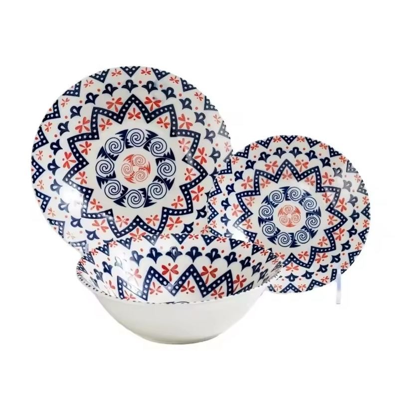Customized Ceramic Plate Dinnerware Set