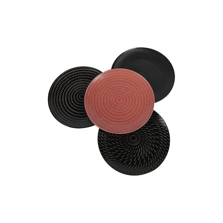 Embossed Plate Set