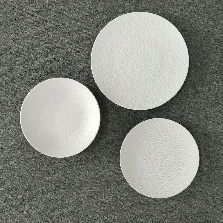 Glazed Embossed Ceramic Tableware