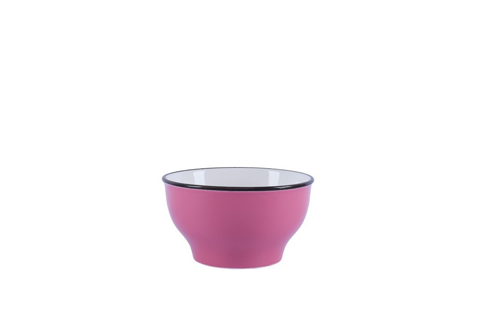 Multi-colored Glaze Libby Bowl